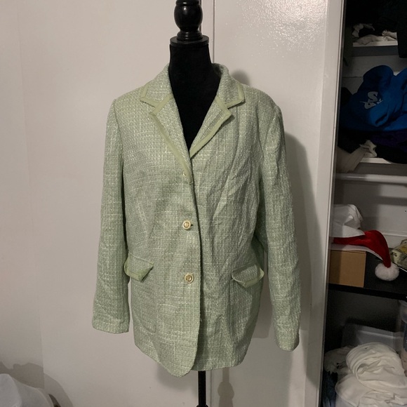 VINTAGE TWEED BLAZER SIZE 20 W - Picture 1 of 6